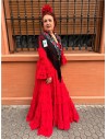 VESTIDO JAEN ROJO
