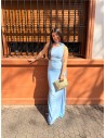 VESTIDO DULCE CELESTE
