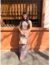 VESTIDO PAULA TAUPE