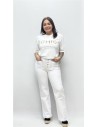 CAMISETA CHIC BLANCO