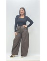 PANTALON JAZMIN MARRON
