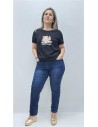 CAMISETA GATO NEGRO
