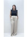 PANTALON LAURA TAUPE