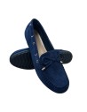 MOCASIN SERRAJE LAZO MARINO