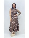 VESTIDO ABRIL MARRON