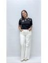 CAMISETA MARIPOSA NEGRO