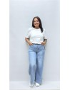 CAMISETA BASICA CUELLO REDONDO BLANCO