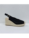 YUTE LONA ELASTICO POR DETRAS NEGRO