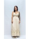 VESTIDO FORMENTOR CAMEL