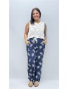 PANTALON ESPIGA MARINO