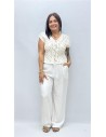 PANTALON MADRID BLANCO