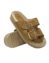PLAYERA DOS HEBILLAS CAMEL