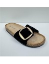 SANDALIA BIO PALA CROCHE NEGRO