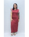 VESTIDO VEJER TEJA