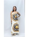 VESTIDO BERTA MARRON