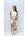 PANTALON MARIA MARRON