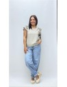 TOP OLGA TAUPE