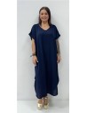 VESTIDO SUELTO MARINO