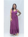 VESTIDO PAMELA BERENGENA