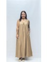 VESTIDO COKET CAMEL