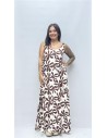 VESTIDO ZAMAIRA MARRON