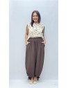 PANTALON LAZO MARRON