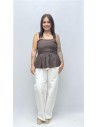 TOP ESTEPONA MARRON