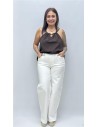 TOP FELISA MARRON