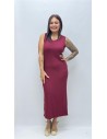 VESTIDO XENIA BURDEOS