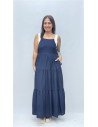VESTIDO LAZO MARINO
