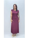VESTIDO CAIRO BURDEOS