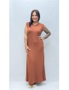 VESTIDO CAIRO TEJA