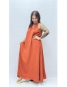 VESTIDO BRENDA TEJA