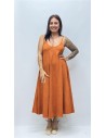 VESTIDO BELLA TEJA