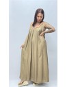 VESTIDO GRANA TAUPE