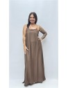VESTIDO ACACIA MARRON