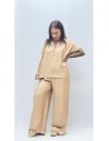 CAMISA AROA CAMEL