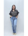 CAMISA ESME MARRON