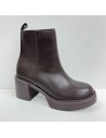 BOTIN POLIPIEL PISO ANCHO MARRON