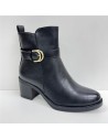 BOTIN POLIPIEL HEBILLA NEGRO