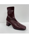 BOTA ELASTICA POLIPIEL BURDEOS