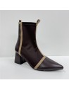 BOTIN COMBINADO MARRON