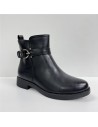BOTA  CORTA ADORNO LATERAL NEGRO