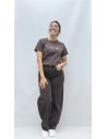 CAMISETA NEW YORK MARRON