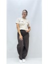 CAMISETA NEW YORK BEIG