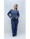 CAMISETA TACHAS ESTRELLA MARINO