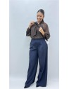 CAMISA CHARI MARRON