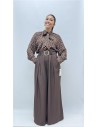 CAMISA CAI MARRON