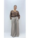 PANTALON TATIANA TAUPE