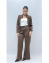 PANTALON LOE MARRON